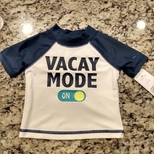 Cute Carter's Infant boys swim shirt